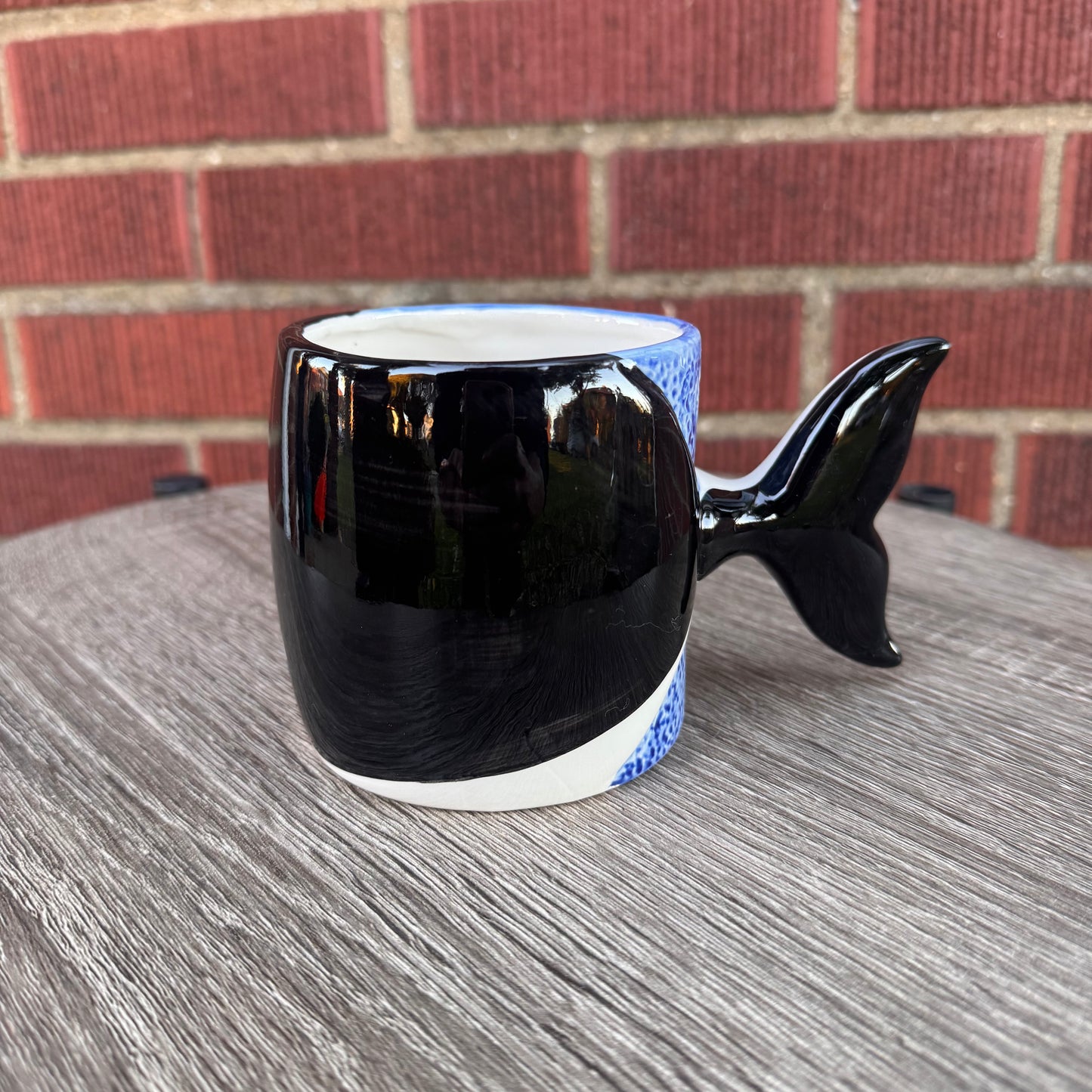 Vintage 1989 Bergschrund Orca Mug