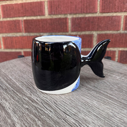 Vintage 1989 Bergschrund Orca Mug