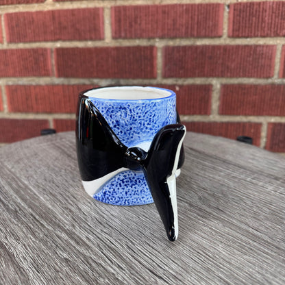 Vintage 1989 Bergschrund Orca Mug