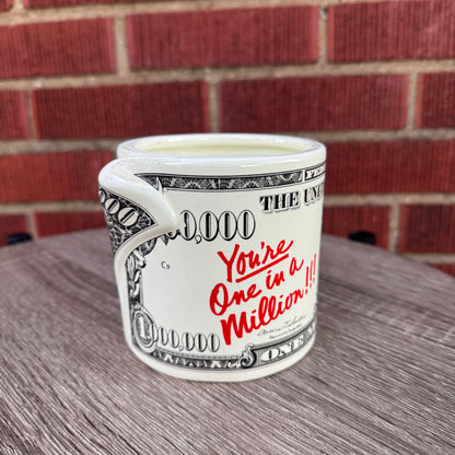 Vintage Teleflora "You're One in a Million" Ceramic Vase
