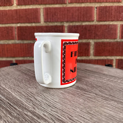 Vintage "Fifty is Nifty" Mug