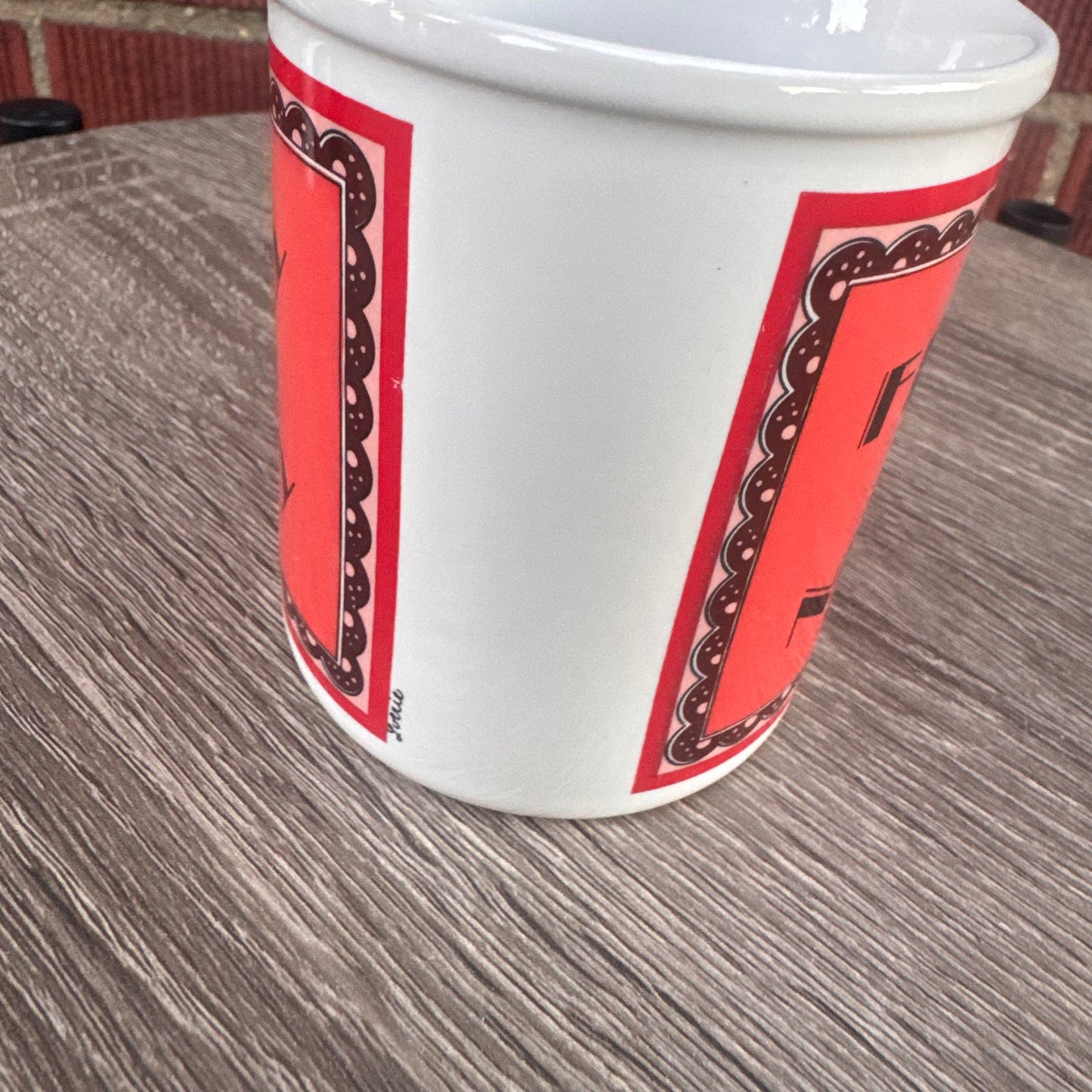 Vintage "Fifty is Nifty" Mug