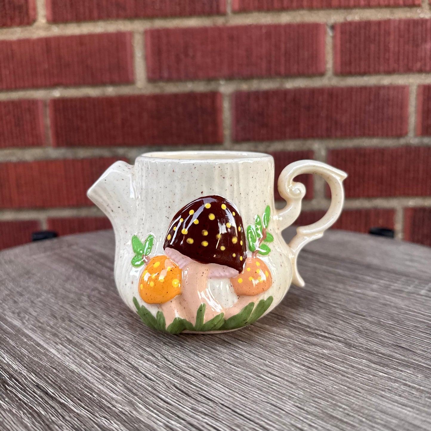 Vintage Arnel's Mushroom Creamer