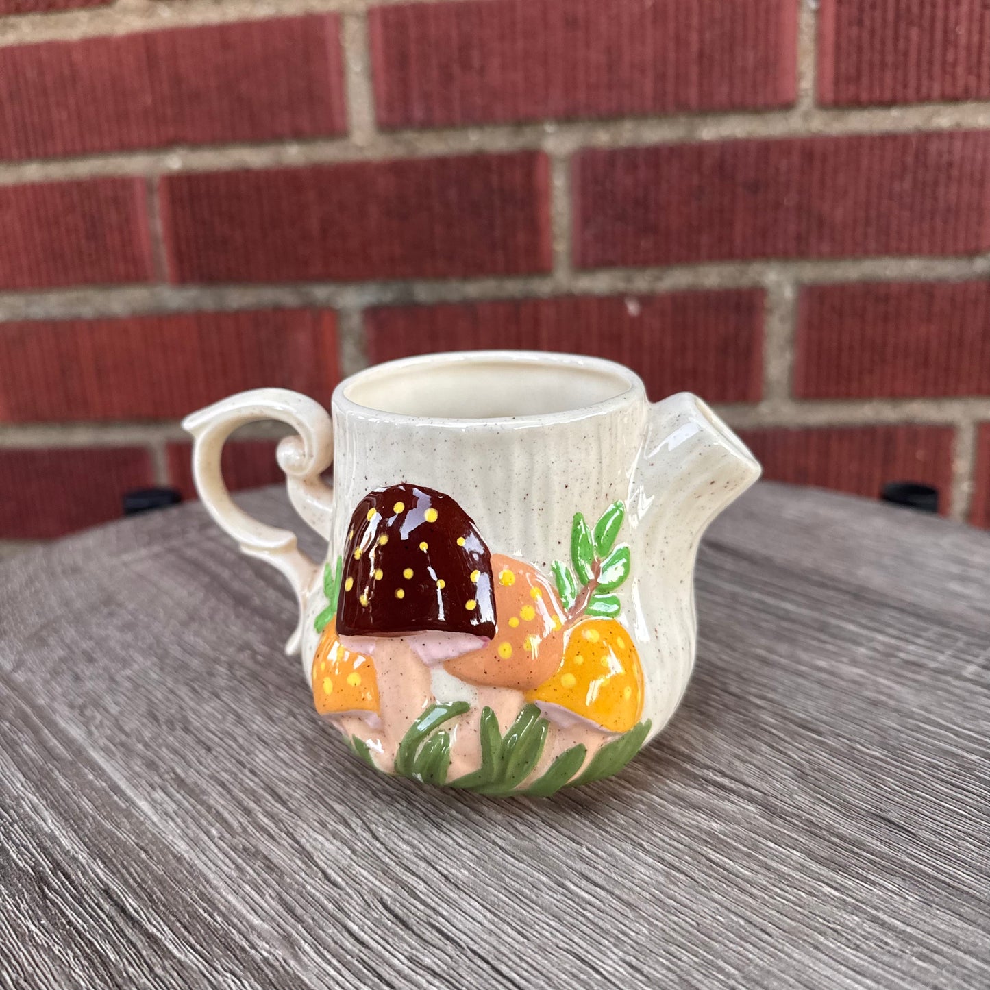 Vintage Arnel's Mushroom Creamer