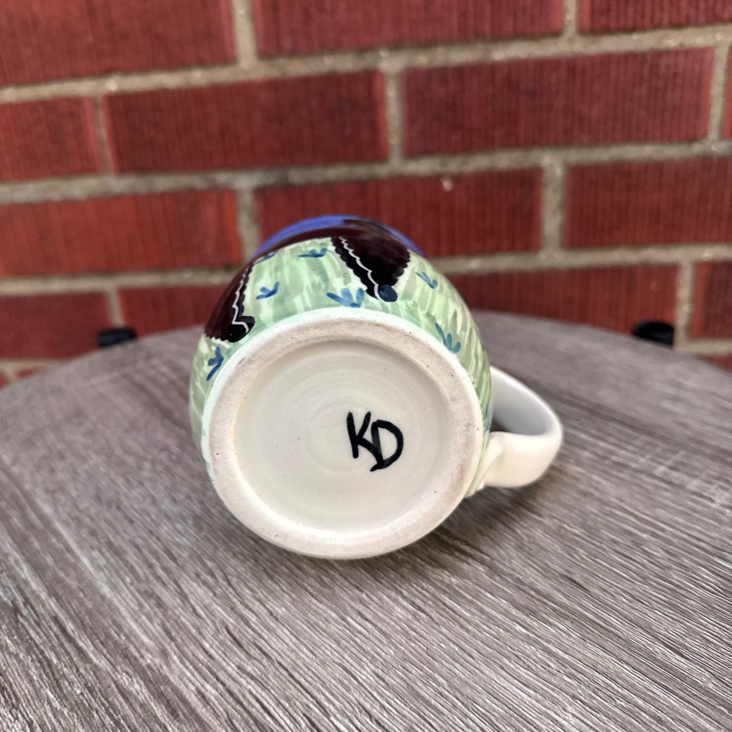 Ceramic Black Poodle Mug