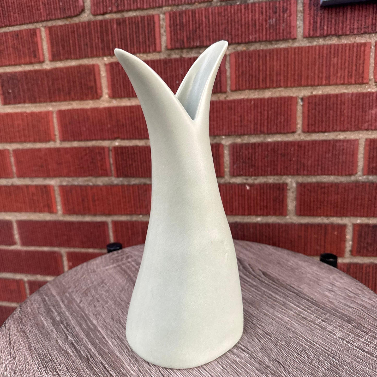 Light Gray Ceramic Ikea Vase
