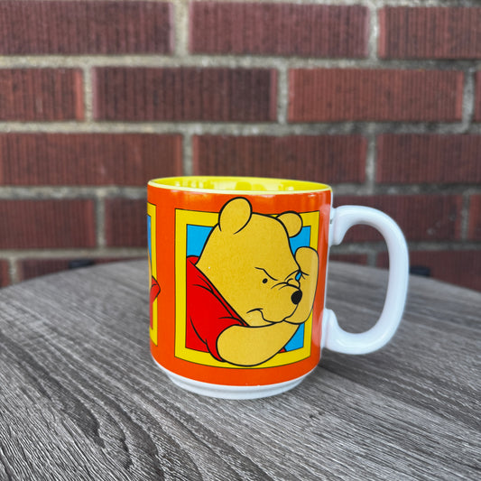 Vintage Disney Winnie the Pooh Ceramic Mug (Expressions)