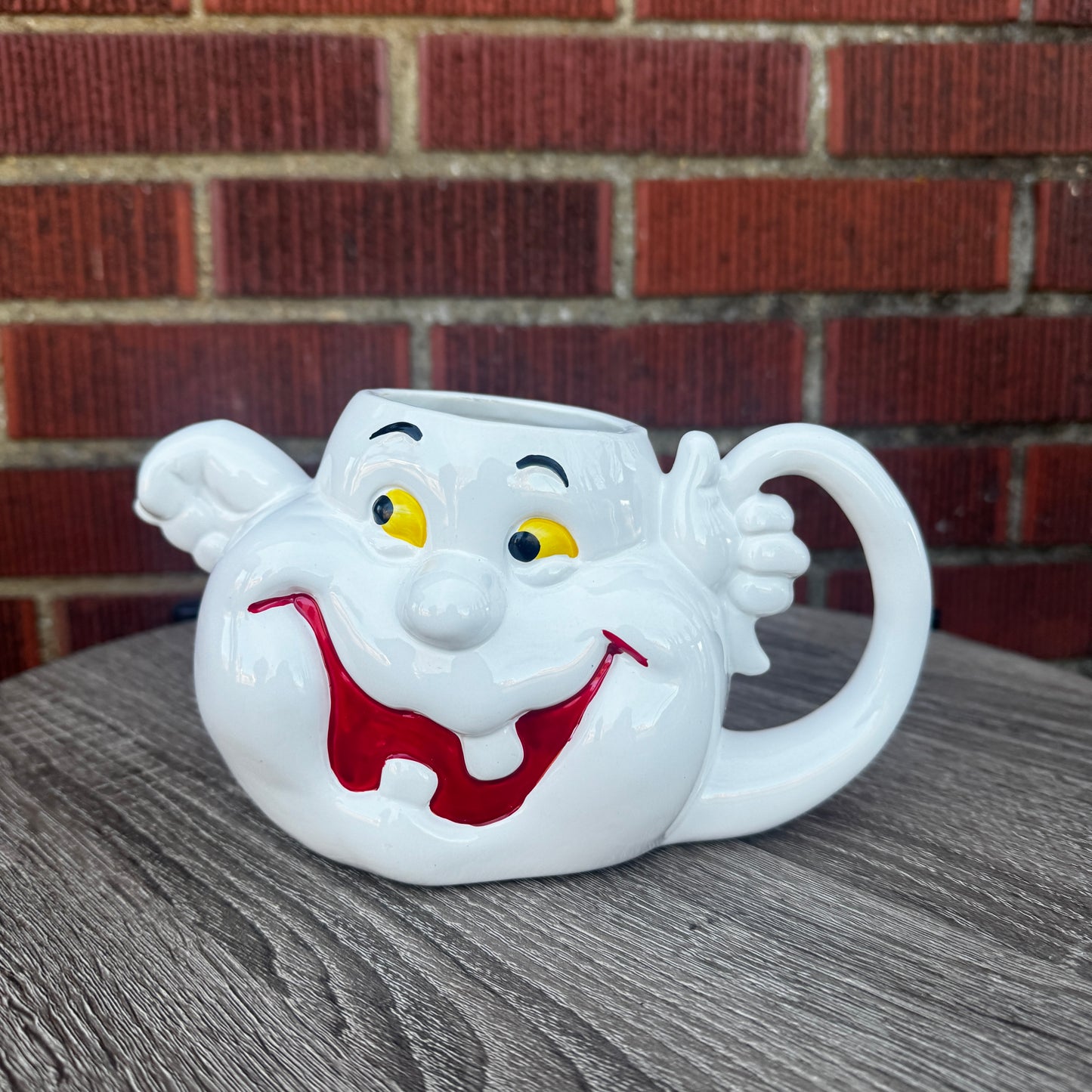 Vintage Spooky Hollow Ceramic Ghost Teapot
