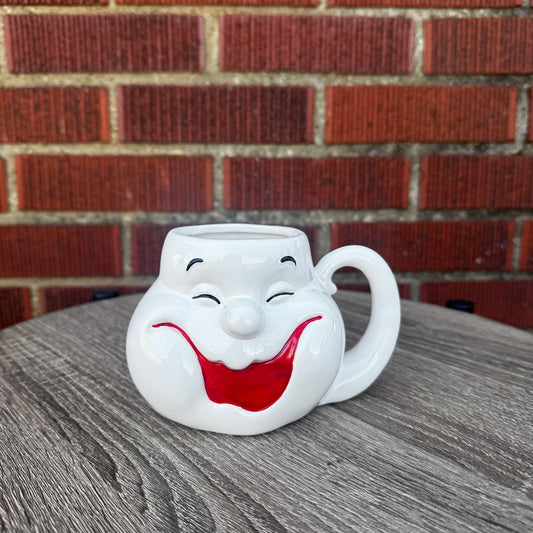 Vintage Spooky Hollow Ceramic Ghost Mug