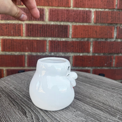 Vintage Spooky Hollow Ceramic Ghost Mug