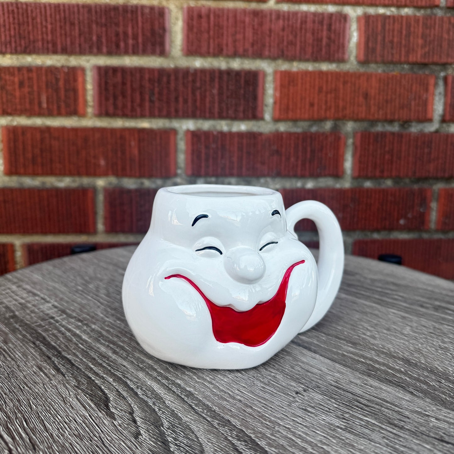 Vintage Spooky Hollow Ceramic Ghost Mug