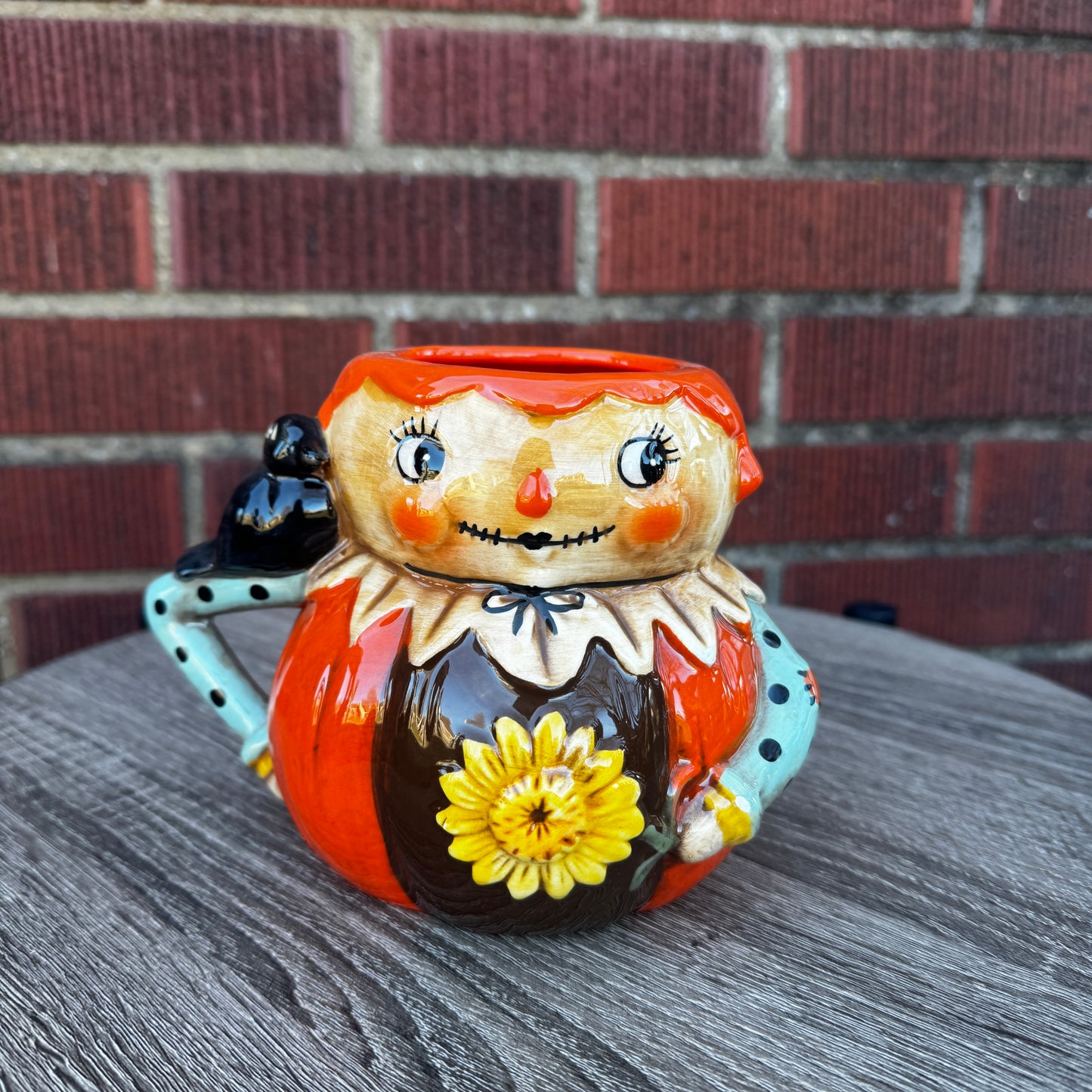 Johanna Parker Pumpkin Fall Harvest Mug (Orange)