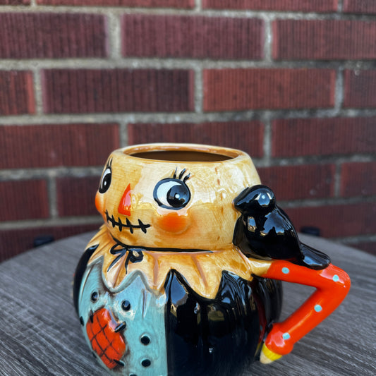 Johanna Parker Pumpkin Fall Harvest Mug (Blue)