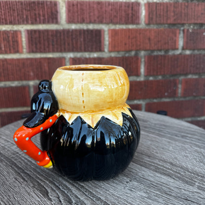 Johanna Parker Pumpkin Fall Harvest Mug (Blue)