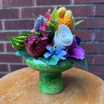 Mid-Century Modern Green Bouquet