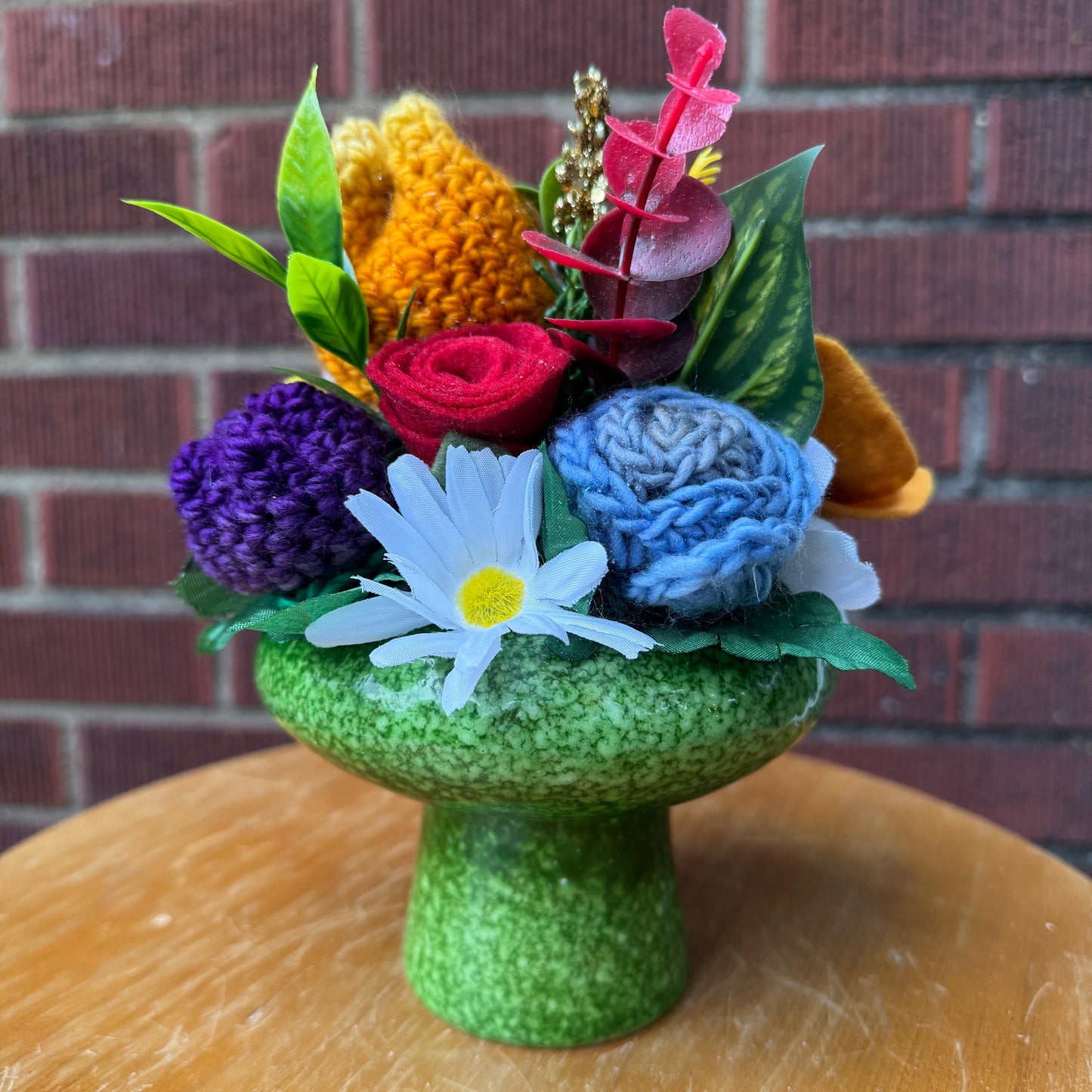 Mid-Century Modern Green Bouquet