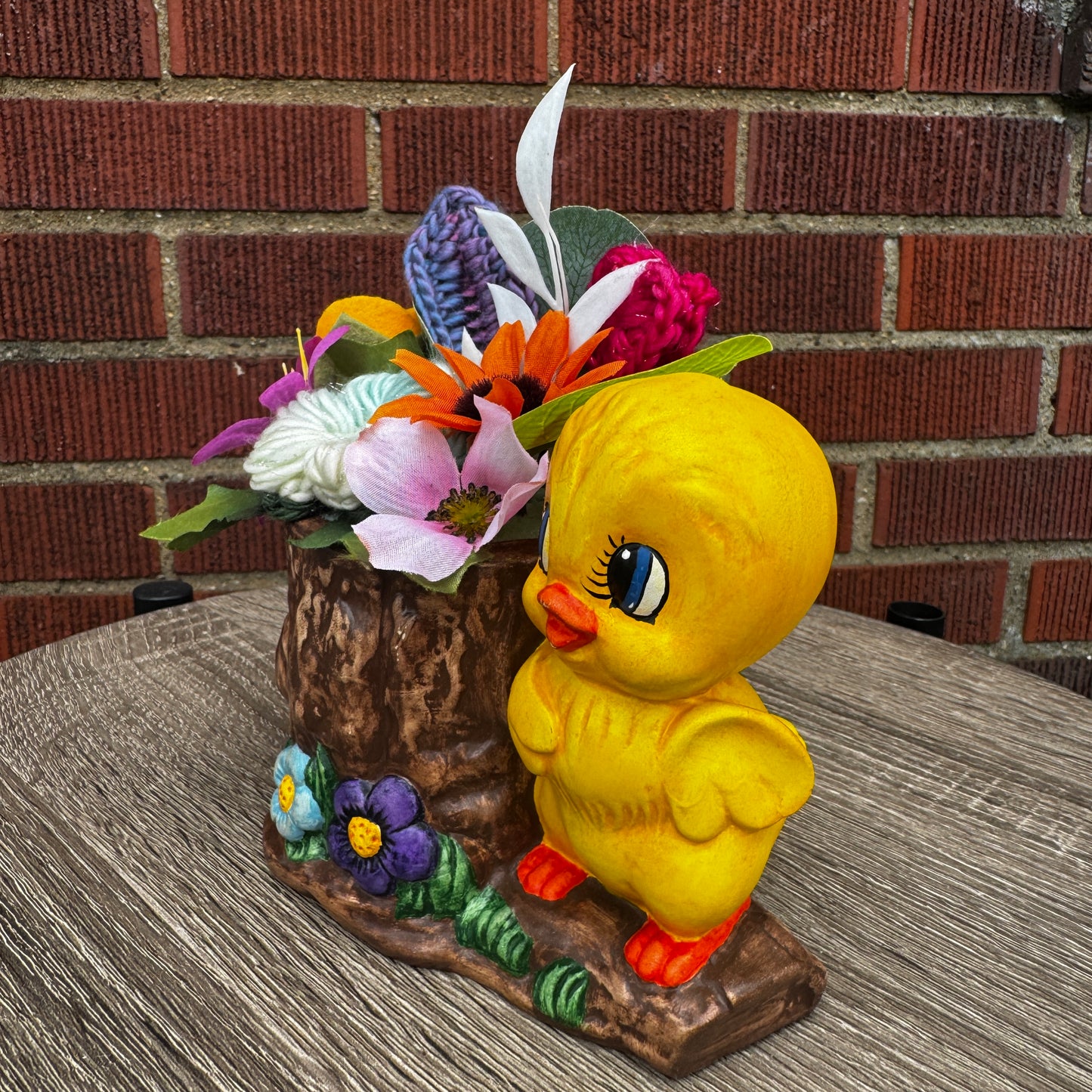 Handmade Vintage Spring Chick Bouquet