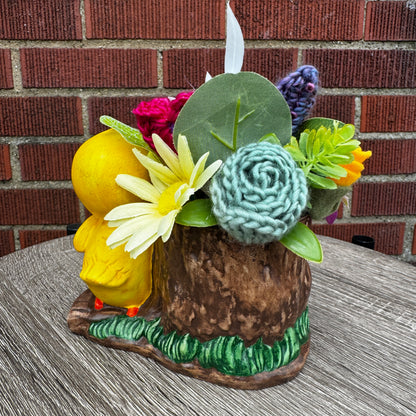 Handmade Vintage Spring Chick Bouquet