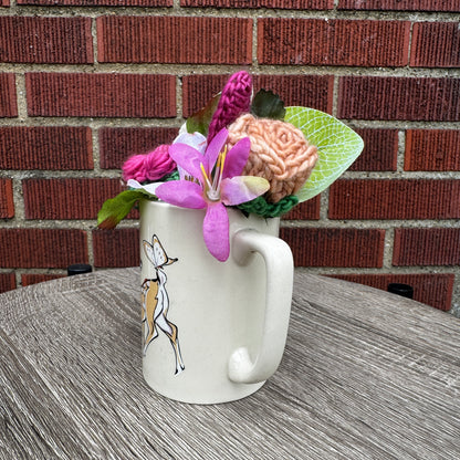 Vintage Disney Bambi Mug Bouquet
