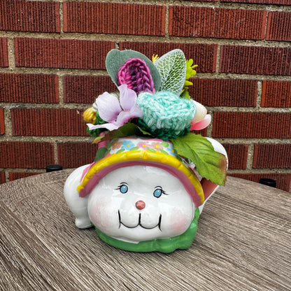 Vintage Bunny Rabbit Mug Bouquet
