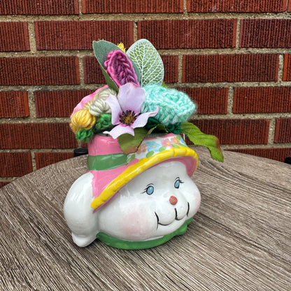 Vintage Bunny Rabbit Mug Bouquet