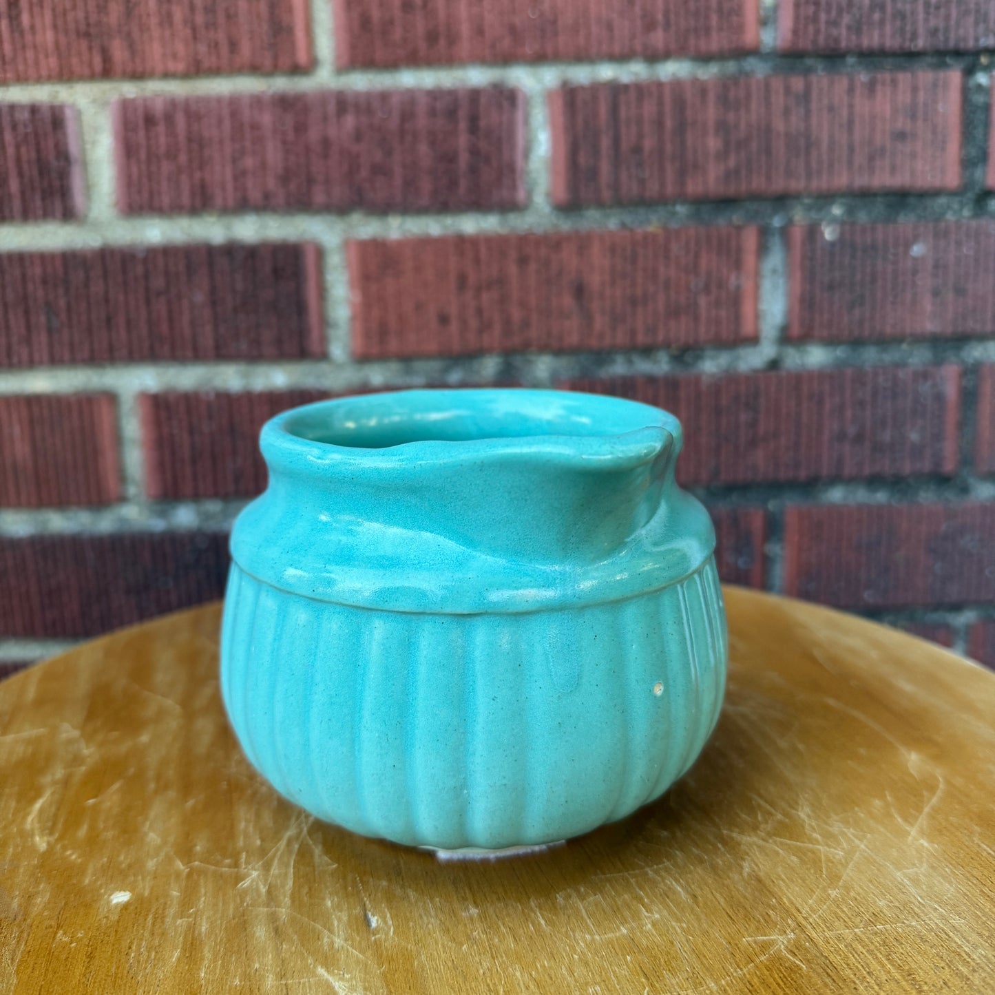 Vintage USA Green/Blue Pitcher