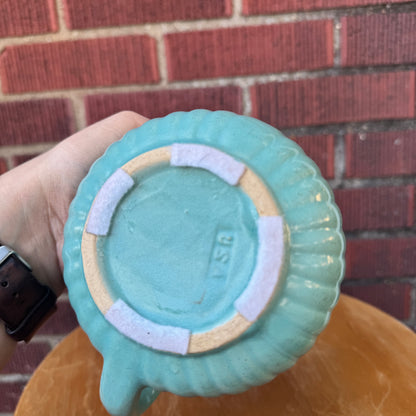 Vintage USA Green/Blue Pitcher