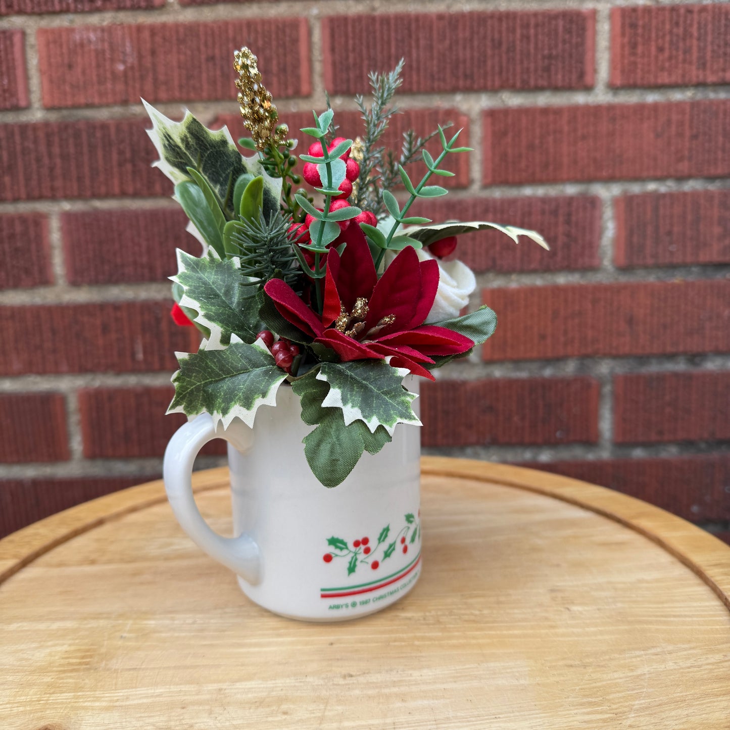 Vintage Arbys 1987 Mug Bouquet