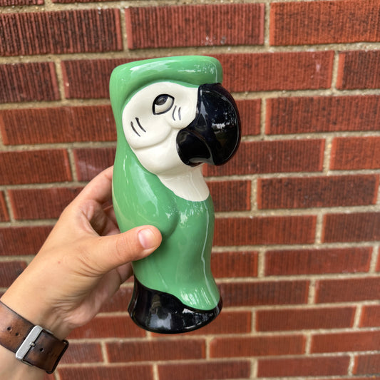 Vintage Parrot Planter