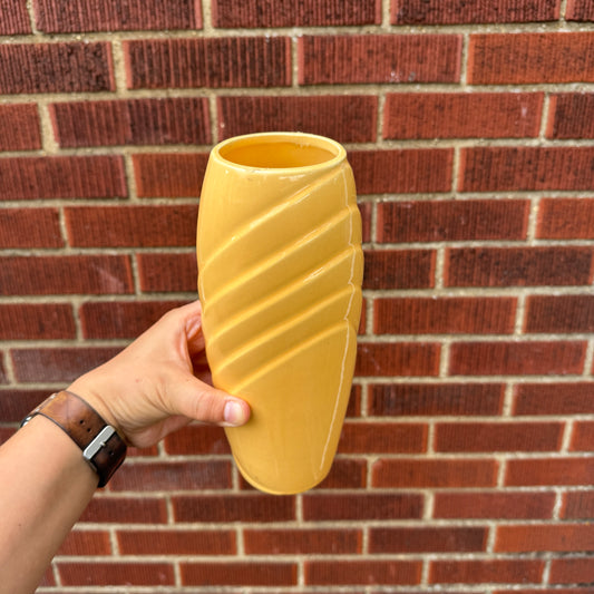 Vintage 80s Art Deco Style Vase