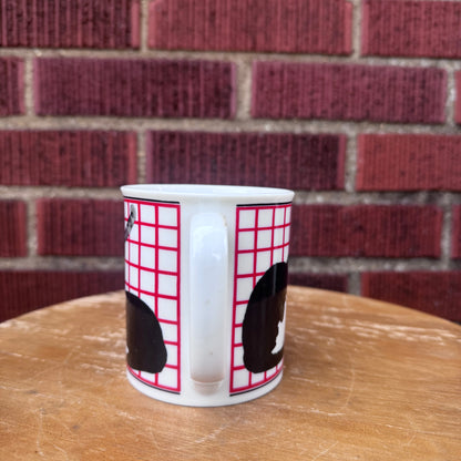 Vintage Tabby Cat Kittens Coffee Mug