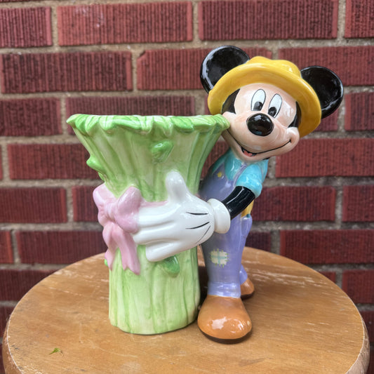 Disney Mickey Mouse Ceramic Planter