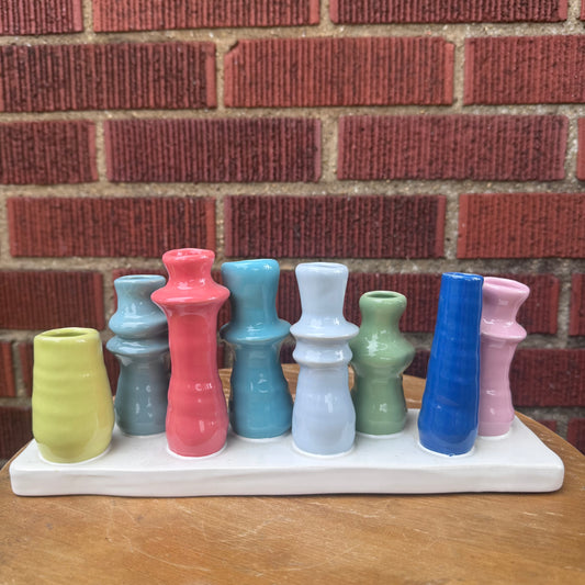 Rainbow Bud Vase Tray