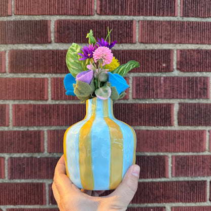 Blue & Orange/Yellow Bouquet