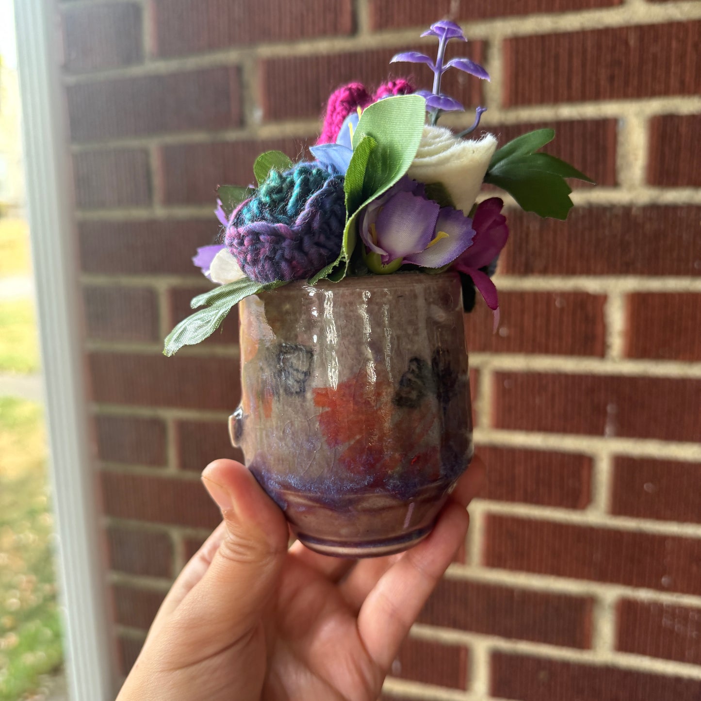 Handmade Moon Pottery Mug