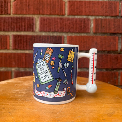 Vintage "Nurses are Patient People" Mug