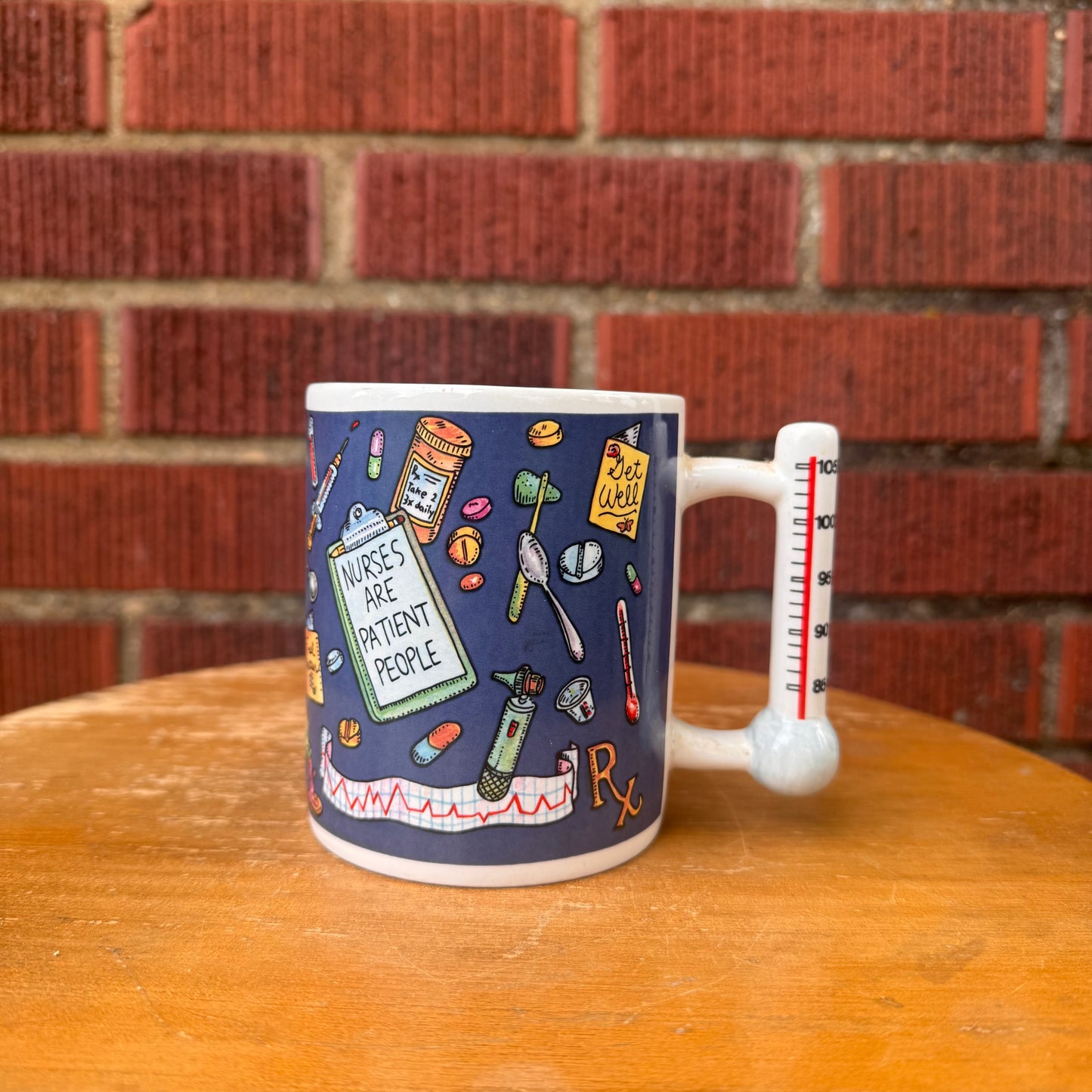 Vintage "Nurses are Patient People" Mug