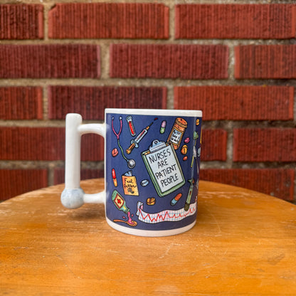 Vintage "Nurses are Patient People" Mug