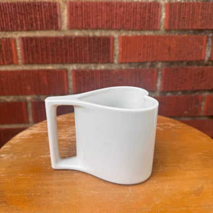 Vintage 1980s Avon "Forever Yours" Heart Shaped Mug