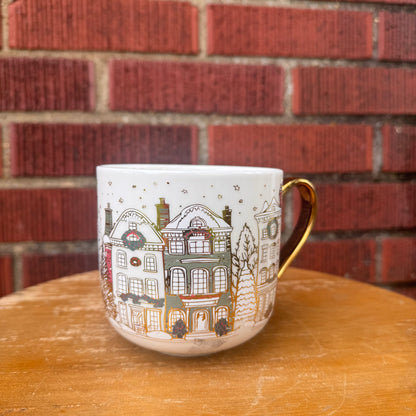 Anthropologie "Holiday in the City" Mug