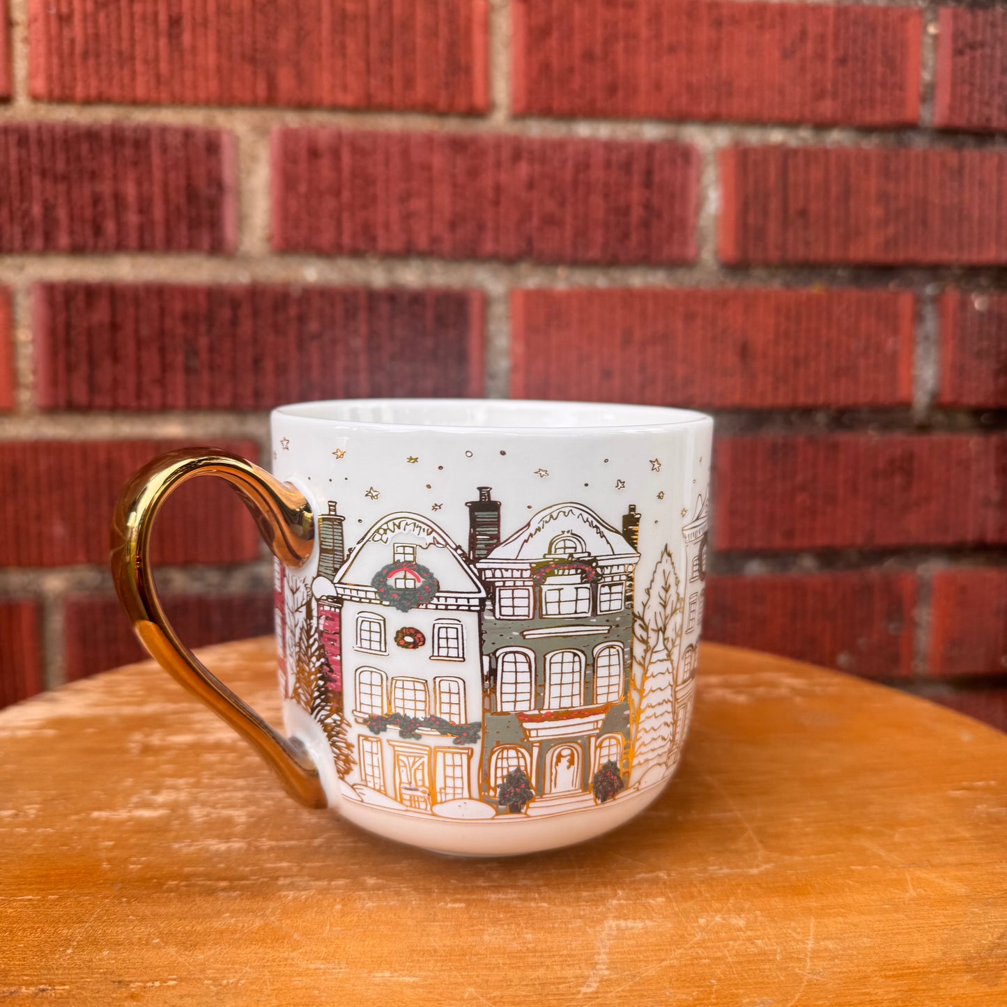Anthropologie "Holiday in the City" Mug