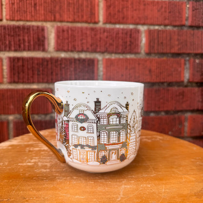 Anthropologie "Holiday in the City" Mug