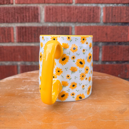Strawberry Street Wild Sunflowers Mug