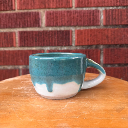Handmade Turquoise Glazed Mug
