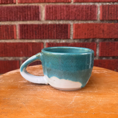 Handmade Turquoise Glazed Mug