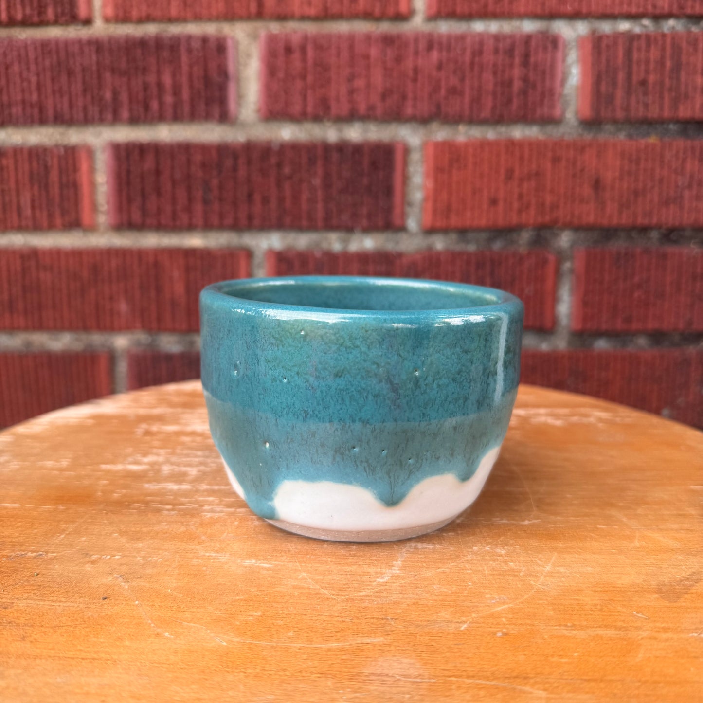 Handmade Turquoise Glazed Mug