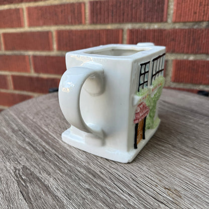 Vintage Ceramic Cottage Teapot