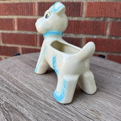 Vintage Ceramic Dog Planter