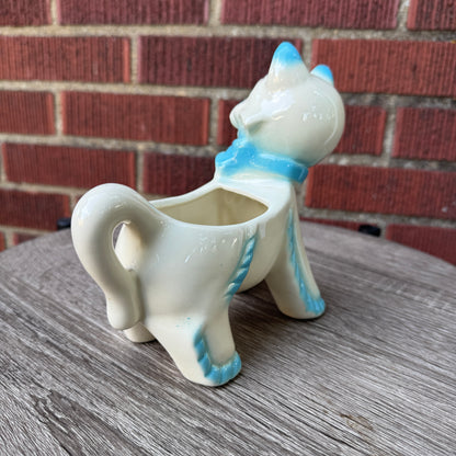 Vintage Ceramic Cat Planter