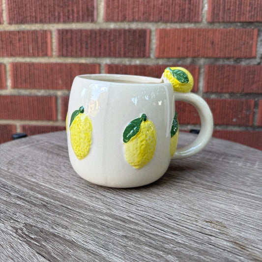 Market Finds Lemon Mug